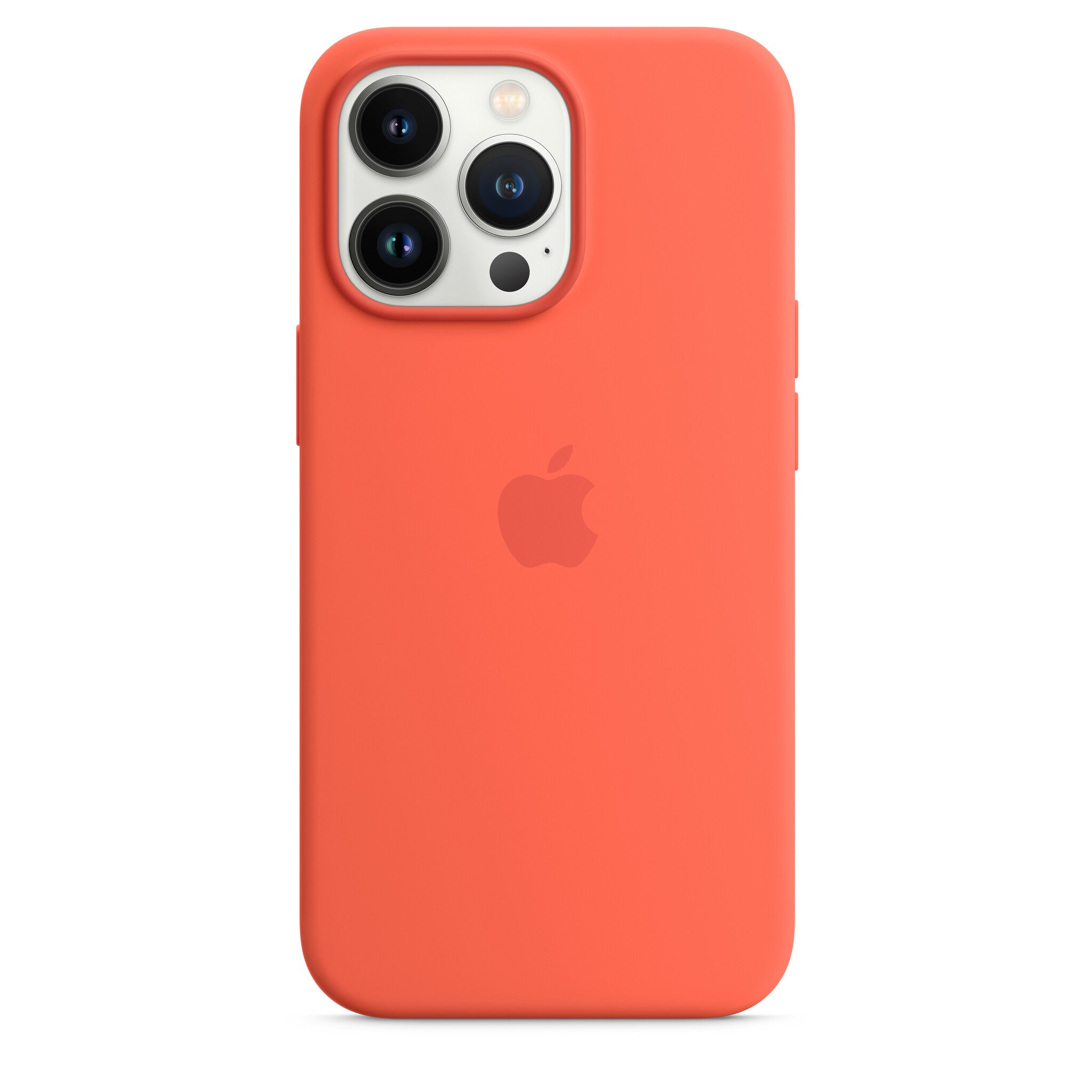 Apple iPhone 13 Pro Silicone Case met MagSafe - Nectarine