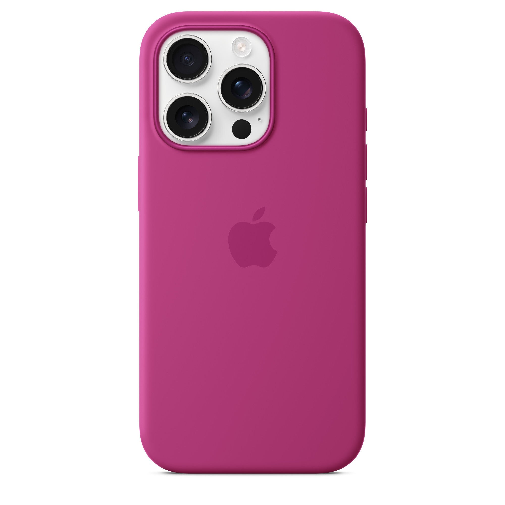 Apple iPhone 16 Pro Silicone Case met MagSafe - Fuchsia