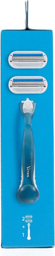 Gillette Venus Smooth scheersysteem - rondingvolgende mesjes - 1 handvat en 2 navulmesjes