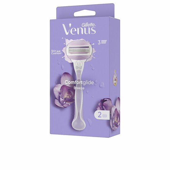 Gillette Venus Comfortglide Breeze scheerapparaat - 1 handvat 2 mesjes