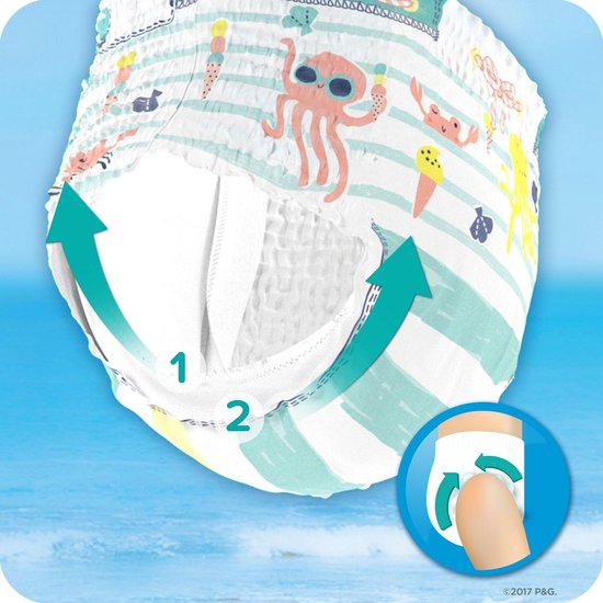 Pampers Splashers zwemluiers - maat 4 - 11 stuks