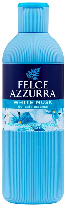 Felce Azzurra bad- en douchecrème - White Musk - 650 ml