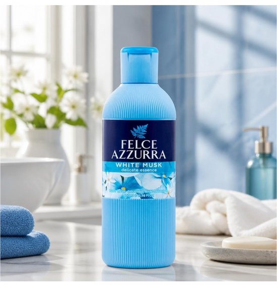 Felce Azzurra bad- en douchecrème - White Musk - 650 ml