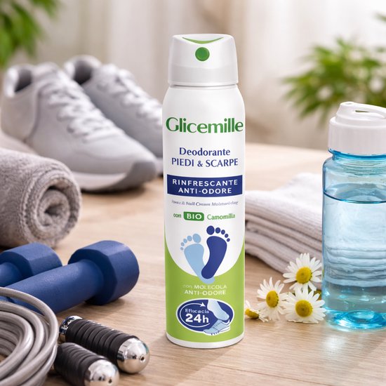 Voetendeodorant en schoenenspray - tegen zweetvoeten en stinkende schoenen - 150 ml