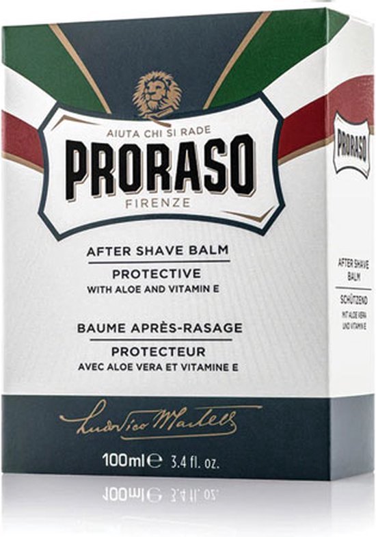Proraso aftershave balm - 100 ml - Blue