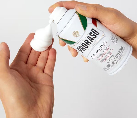 Proraso scheerschuim - White Sensitive
