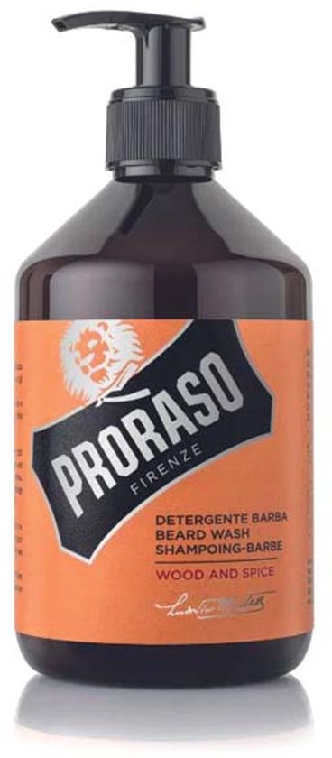 Proraso baardshampoo - Wood & Spice - 500 ml
