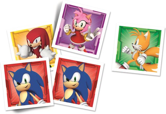 Clementoni memory game - Sonic - 48 cards - educational toy from 4 years