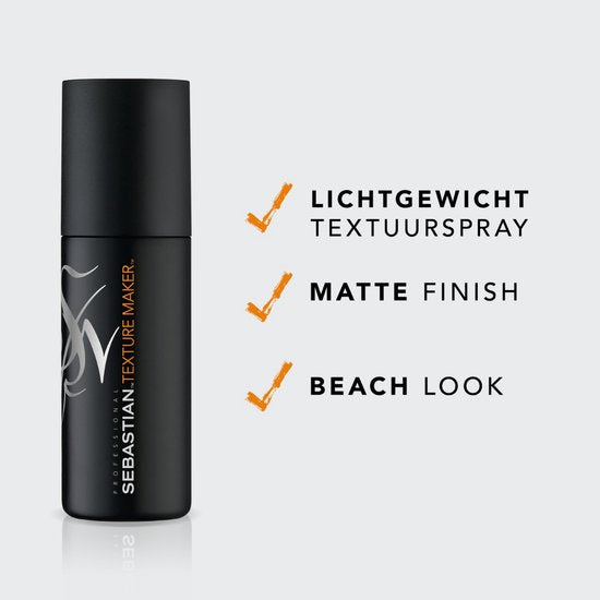 Sebastian Professional Texture Maker spray - sterke hold - 150 ml