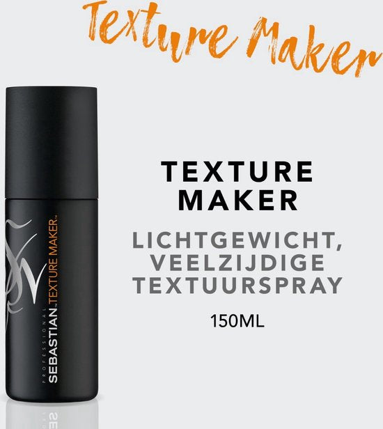 Sebastian Professional Texture Maker spray - sterke hold - 150 ml
