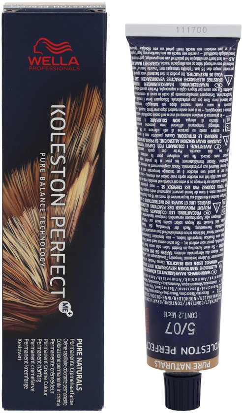 Wella Professionals Koleston Perfect Me+ haarverf - 5/07 Pure Naturals - 60 ml