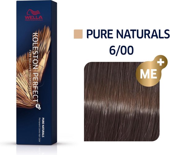Wella Professionals Koleston Perfect Me+ haarverf - 6/00 Pure Naturals - 60 ml