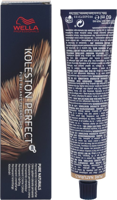Wella Professionals Koleston Perfect Me+ haarverf - 6/00 Pure Naturals - 60 ml