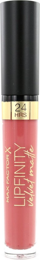 Max Factor Lipfinity Velvet lippenstift - matte - 045 Posh Pink