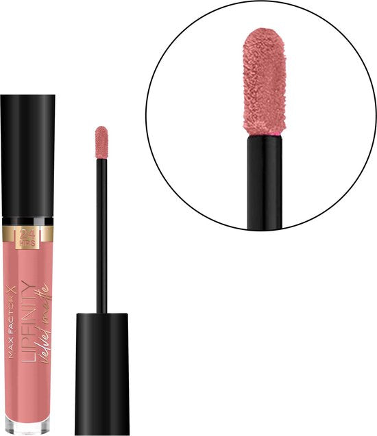 Max Factor Lipfinity Velvet lippenstift - matte - 045 Posh Pink
