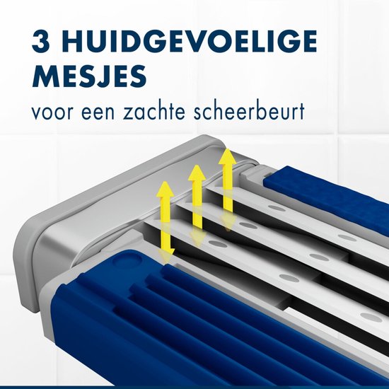 Gillette Blue III Smooth wegwerpscheermesjes - set van 12