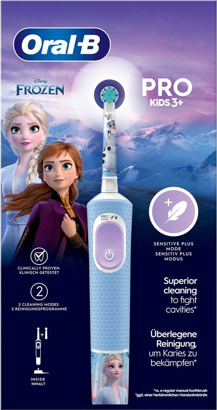 Oral-B elektrische tandenborstel - Pro Kids - Frozen