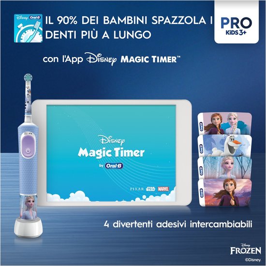 Oral-B elektrische tandenborstel - Pro Kids - Frozen