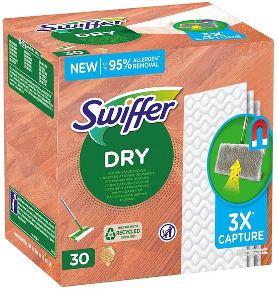 Swiffer stofwisdoekjes - houten vloer - 30 stuks