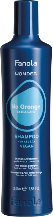 Fanola Wonder No Orange shampoo - gekleurd haar - 350 ml