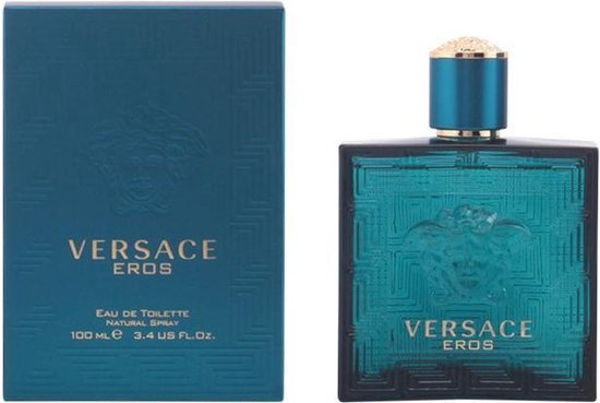 Versace Eros eau de toilette - heren - houtig oriëntaals met munt en citroen - 100 ml