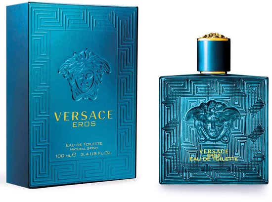 Versace Eros eau de toilette - heren - houtig oriëntaals met munt en citroen - 100 ml