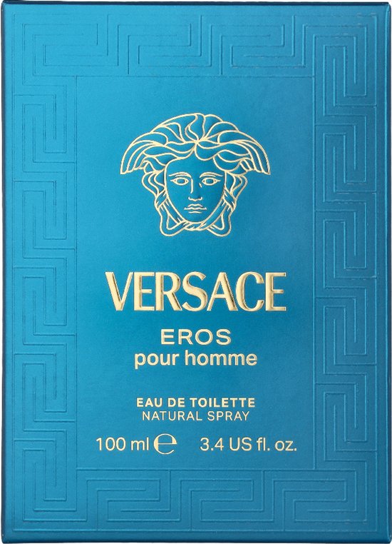 Versace Eros eau de toilette - heren - houtig oriëntaals met munt en citroen - 100 ml