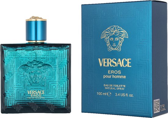 Versace Eros eau de toilette - heren - houtig oriëntaals met munt en citroen - 100 ml