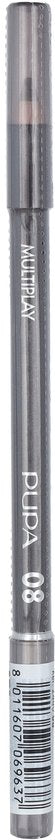 Pupa Milano Multiplay oogpotlood - 08 Basic Brun