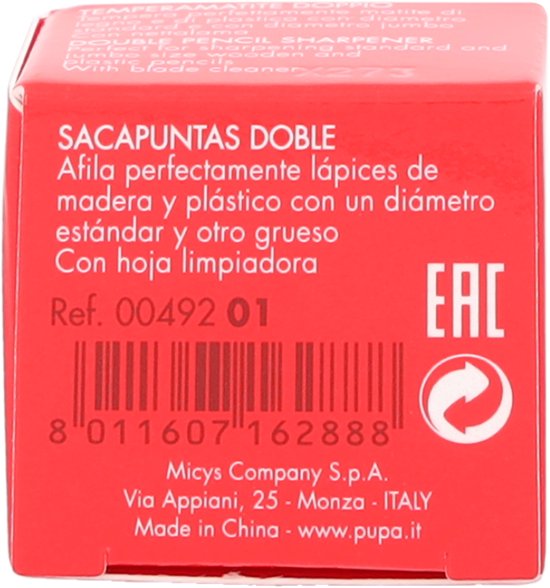 Pupa Double puntenslijper