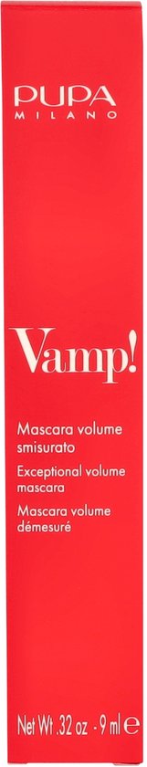 Pupa Vamp mascara - volumegevend voor gevoelige ogen - Chocolate Brown 200
