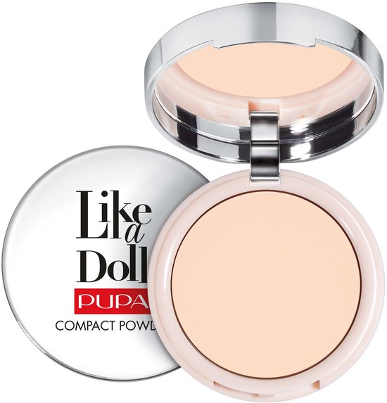 Pupa Like a Doll compactpoeder - 001 Porcelain - 1 stuk