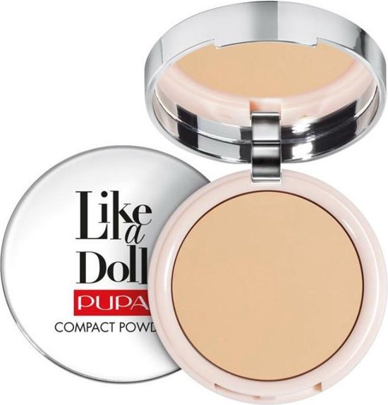 Pupa Like a Doll compactpoeder - 001 Porcelain - 1 stuk