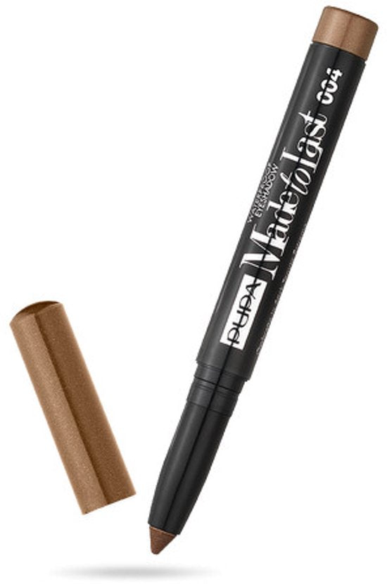Pupa Milano Made to Last oogschaduw - waterproof - 004 Golden Brown