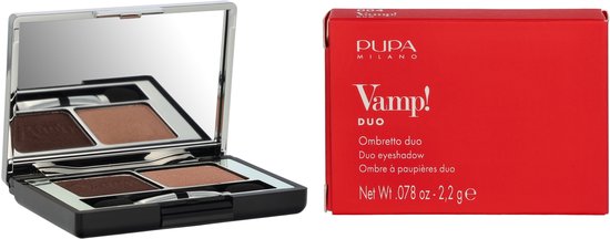 Pupa Milano Vamp! Compact Duo oogschaduw - 004 Bronze Amber