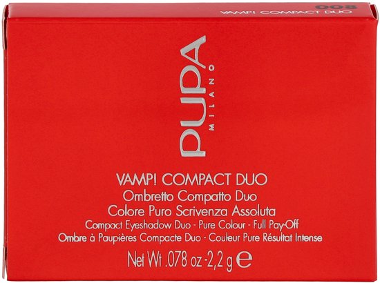 Pupa Vamp! Compact Duo oogschaduw - 008 Cream Taupe