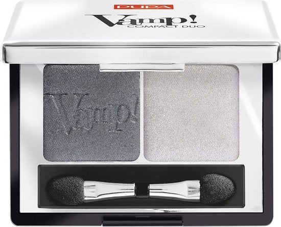 Pupa Vamp! Compact Duo oogschaduw - 009 Silver Stone