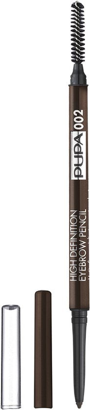 Pupa High Definition wenkbrauwpotlood - 002 Brown