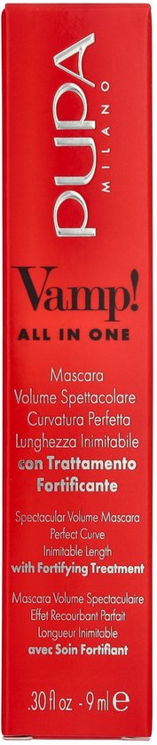 Pupa Milano Vamp! All In One mascara - 101 Extra Black