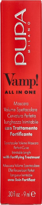 Pupa Milano Vamp! All In One mascara - 101 Extra Black