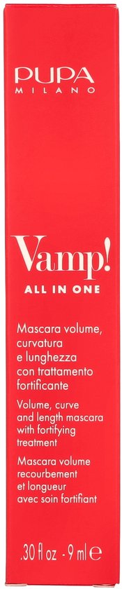 Pupa Milano Vamp! All In One mascara - 101 Extra Black