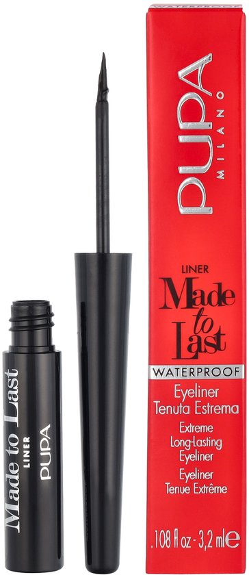 Pupa Milano Made to Last eyeliner - waterproof - 001 Exta Black