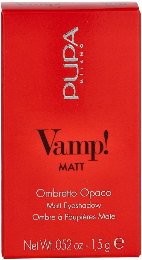 Pupa Milano Vamp! Matt oogschaduw - 400 Vanilla Cream - 1,5 gram