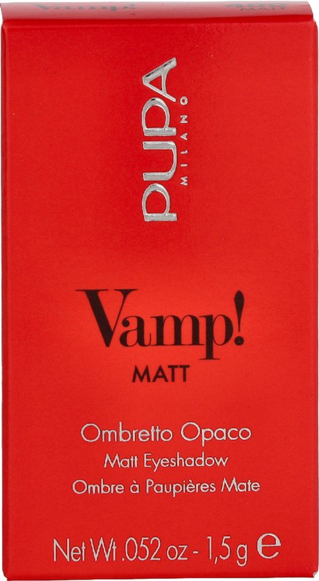 Pupa Milano Vamp! Matt oogschaduw - 400 Vanilla Cream - 1,5 gram