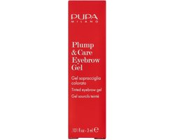 Pupa Plump & Care wenkbrauwgel - 3 ml - 003 Dark Brown