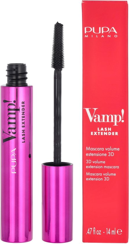 PUPA Milano Vamp! Lash Extender mascara - 14 ml - Zwart