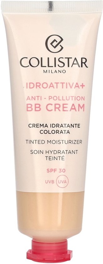 Collistar Idroattiva+ BB cream - anti-pollution - 1 Light - 50 ml