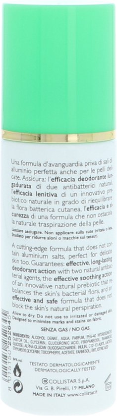 Collistar deodorant - Multi-Active - aluminiumvrij