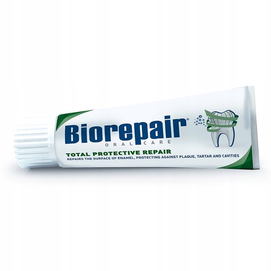 BioRepair Total Protection tandpasta - MicroRepair-deeltjes - gevoelige tanden - glazuurbescherming - 75 ml