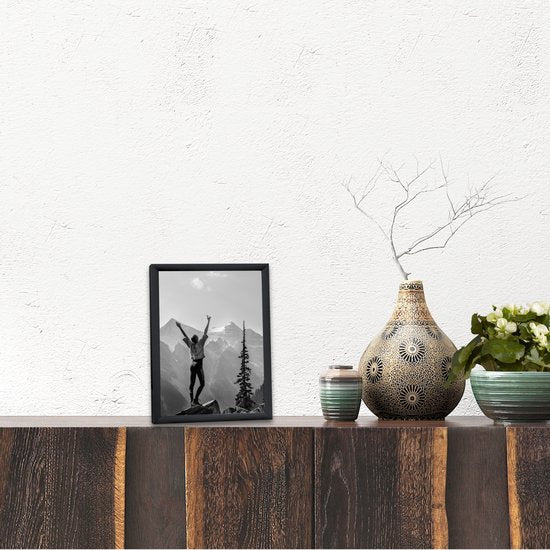 New Easy fotolijst - kunststof - 15×20 cm - Zwart